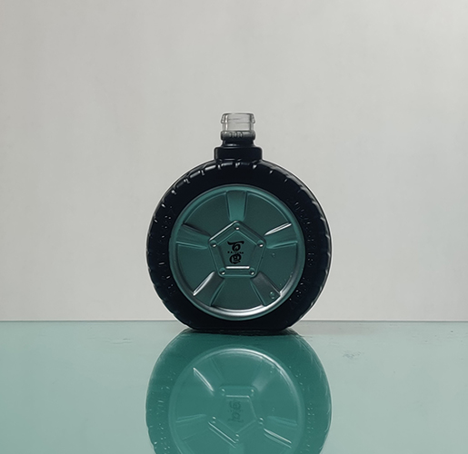 Decoraciones de botella de vidrio en forma personalizada