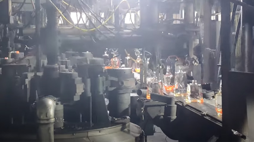 Impresión de botella de vidrio