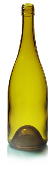 Botellas de vidrio de vino