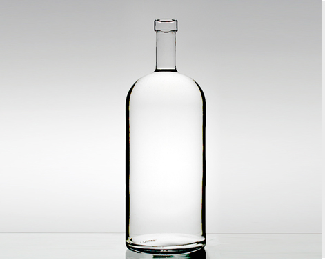 Botella de Vodka de Forma Única de Diseño de Moda Extra Blanco Flint 1,75 l