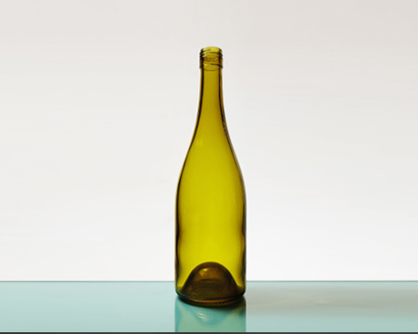 Botellas antiguas de vino verde Borgoña 75CL