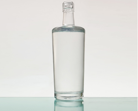 700ml redondo extra blanco Flint Ropp Top botella de vodka