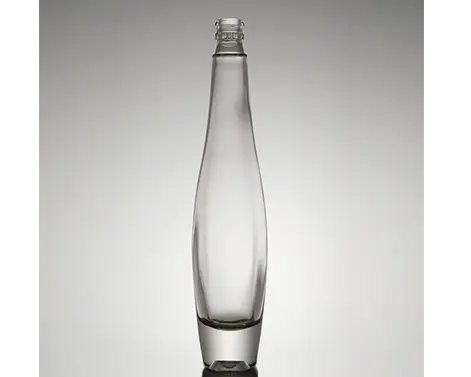 200ml redondo SHape Extra White Flint Glass Tall Guala Top Botella de Gin