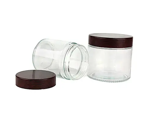 150ml Flint Frasco de Vidrio Harina