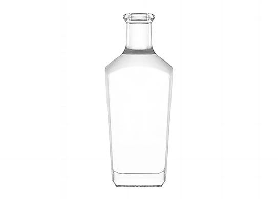 Botellas de alcohol con forma cuadrada de 750ml