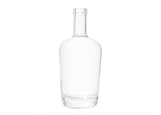 Botellas de licores artesanales Nuevo diseño 750ml botellas de vidrio extra blanco
