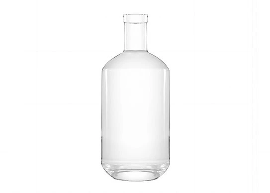 Nuevo diseño botellas de vidrio 75cl botellas de Gin Venta caliente botellas de licor