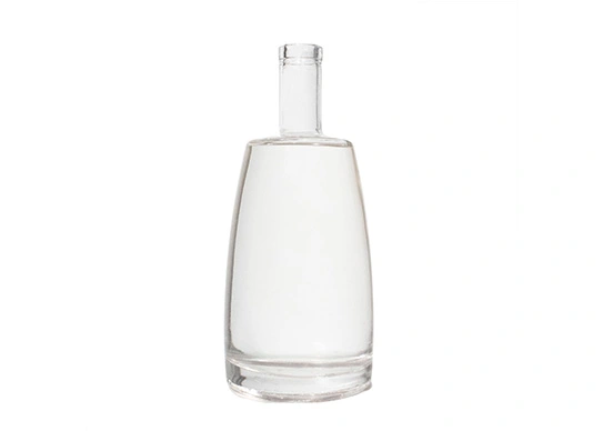 Botellas de vidrio extra Flint Contenedores de embalaje de alcohol