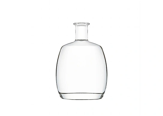¡Oferta! Botella de vidrio de whisky de 700ml con embalaje de coñac