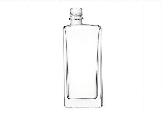 Diseño único personalizado botella de vidrio de embalaje de moda