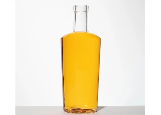 Botella de espíritu de 700ml con acabado de corcho en T