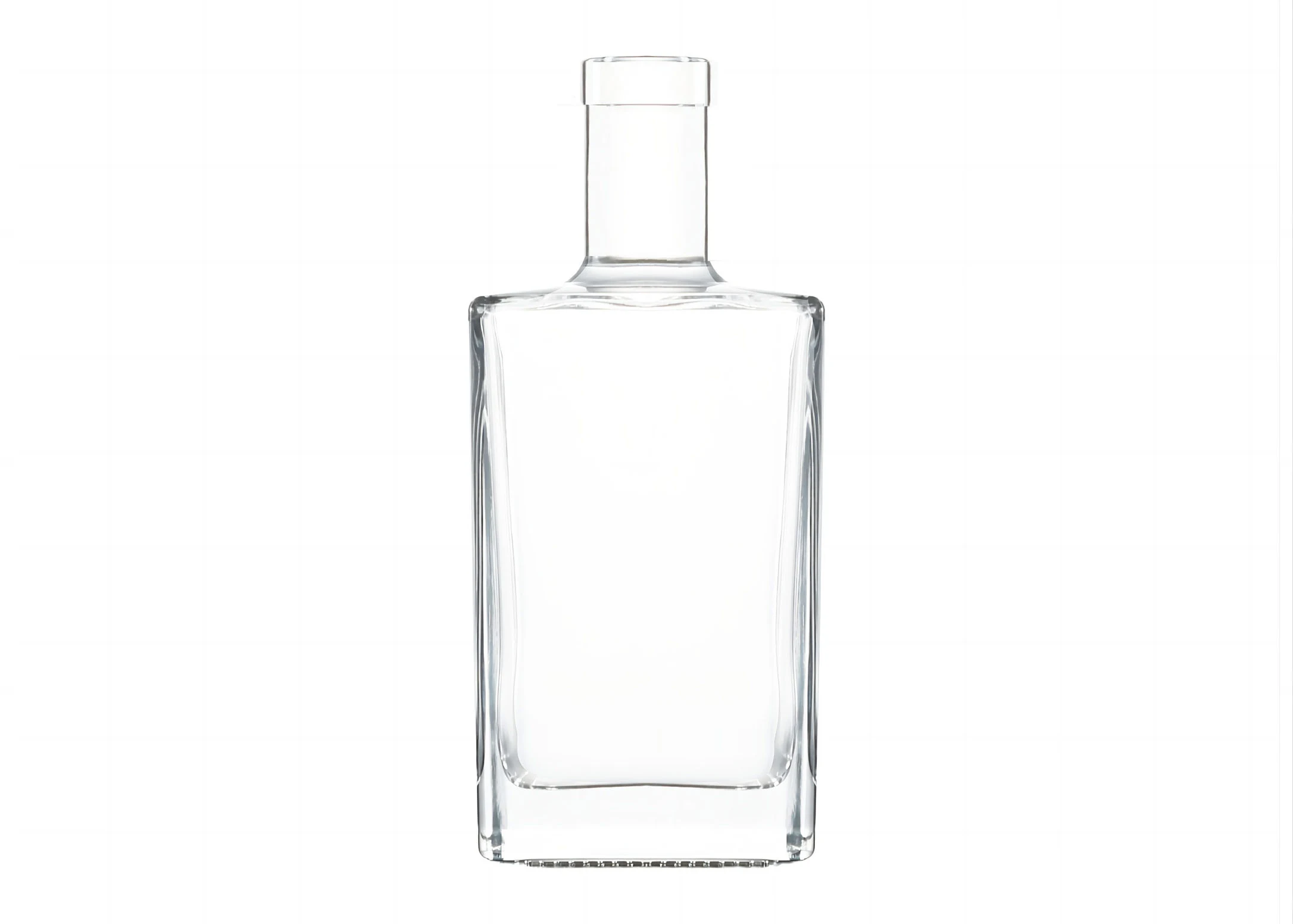 500ml botella de Gin Premium embalaje extra Flint vidrio Decantador