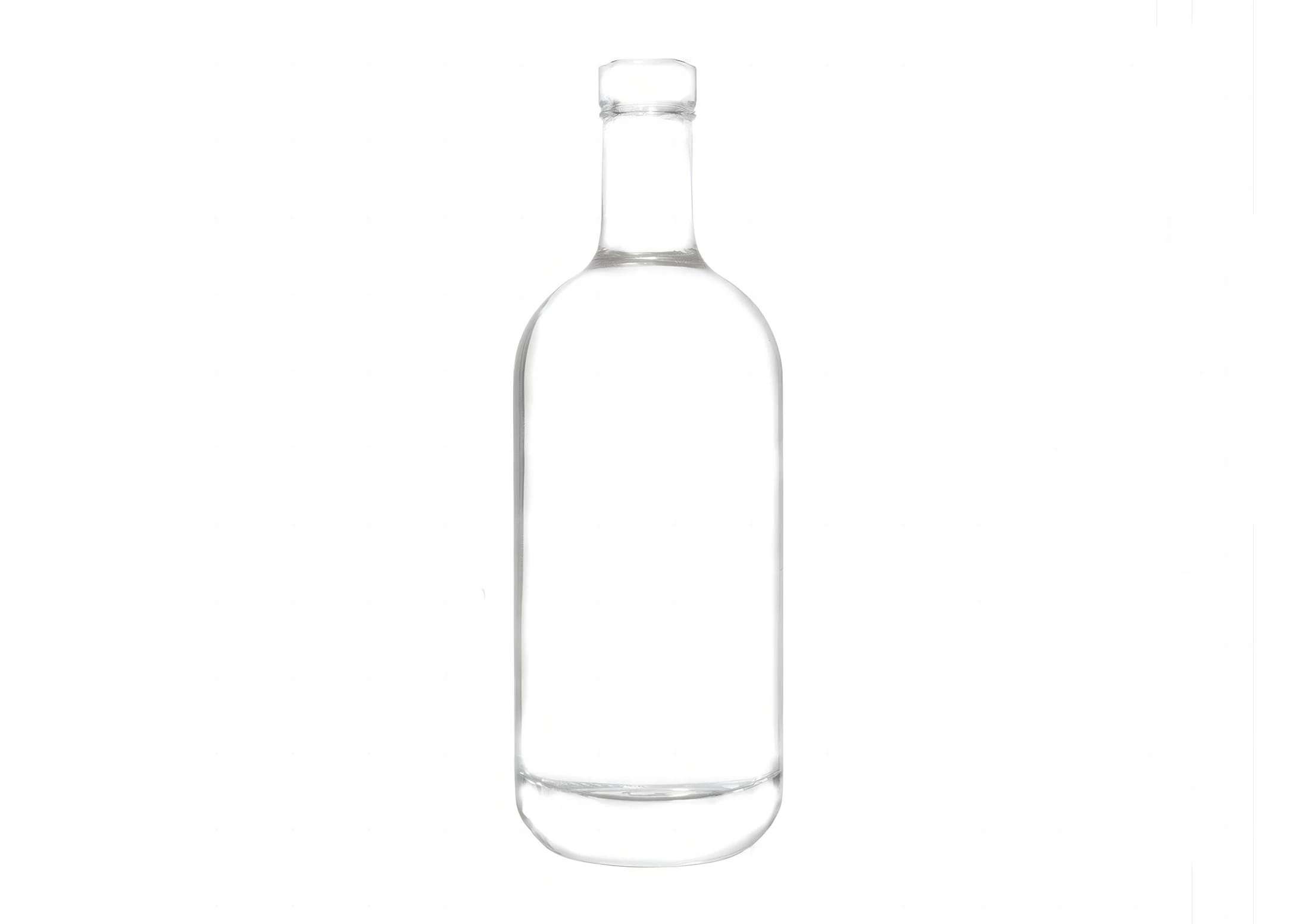 Botella de Gin Embalaje 500ml Extra Flint Bar Top Acabado