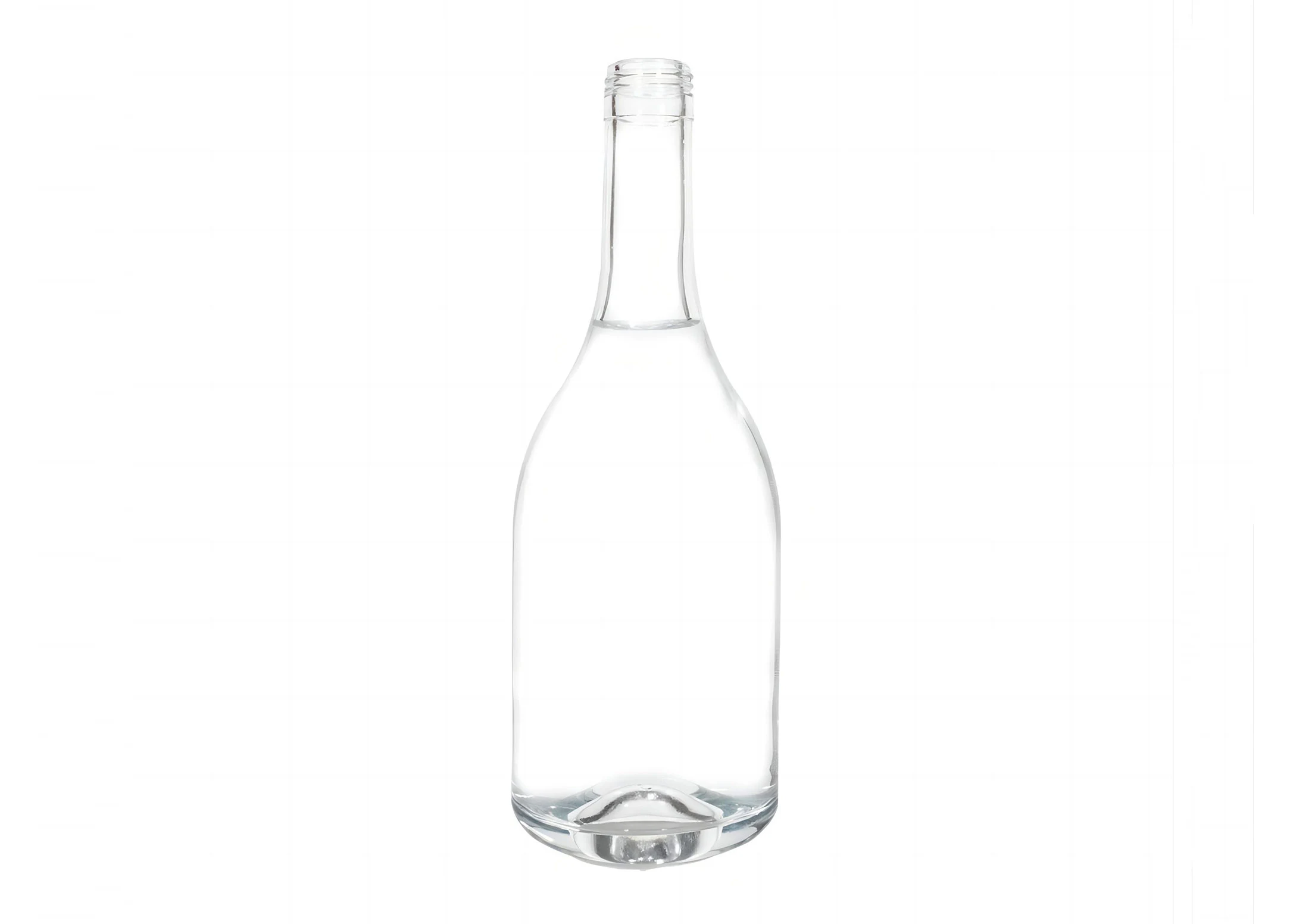 Hilo de 500ml botella de vidrio de embalaje de ron