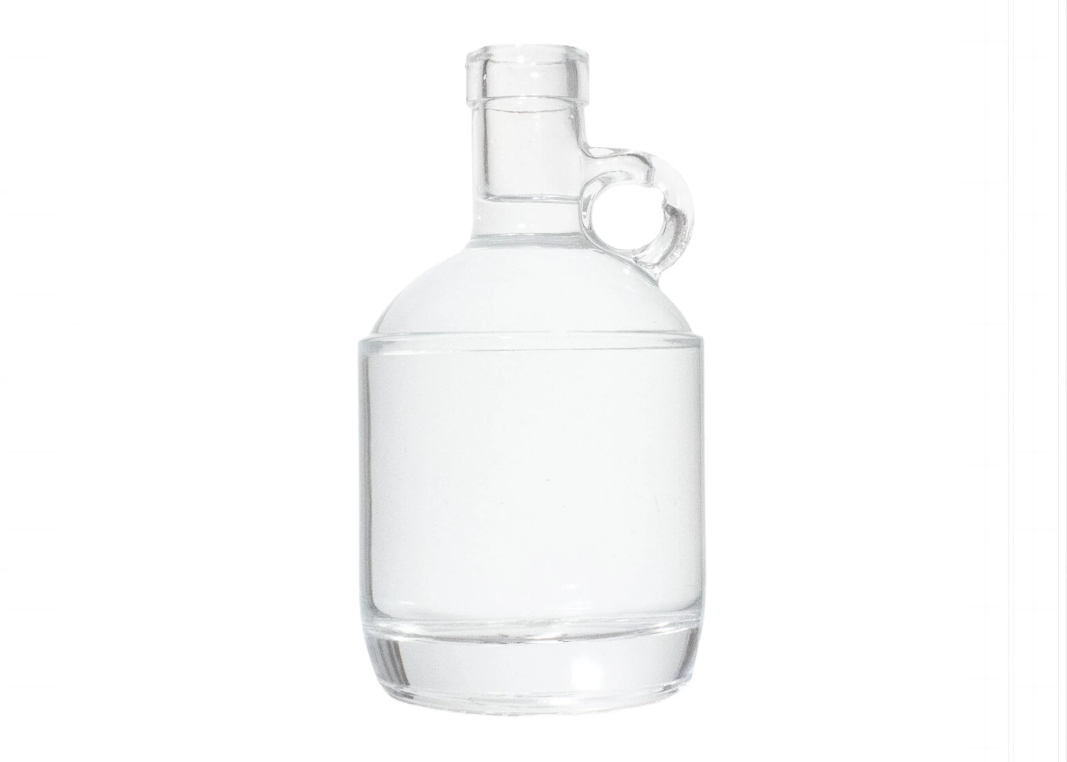 Diseño único 500ml botella de vidrio embalaje