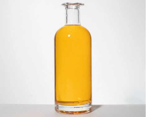 Botellas de Gin de 750ml de forma redonda, botellas de licor vacías de 75cl