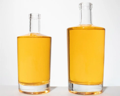 BOTELLA SUPER FLINT THICK BASE 75CL VACÍA COGNAC